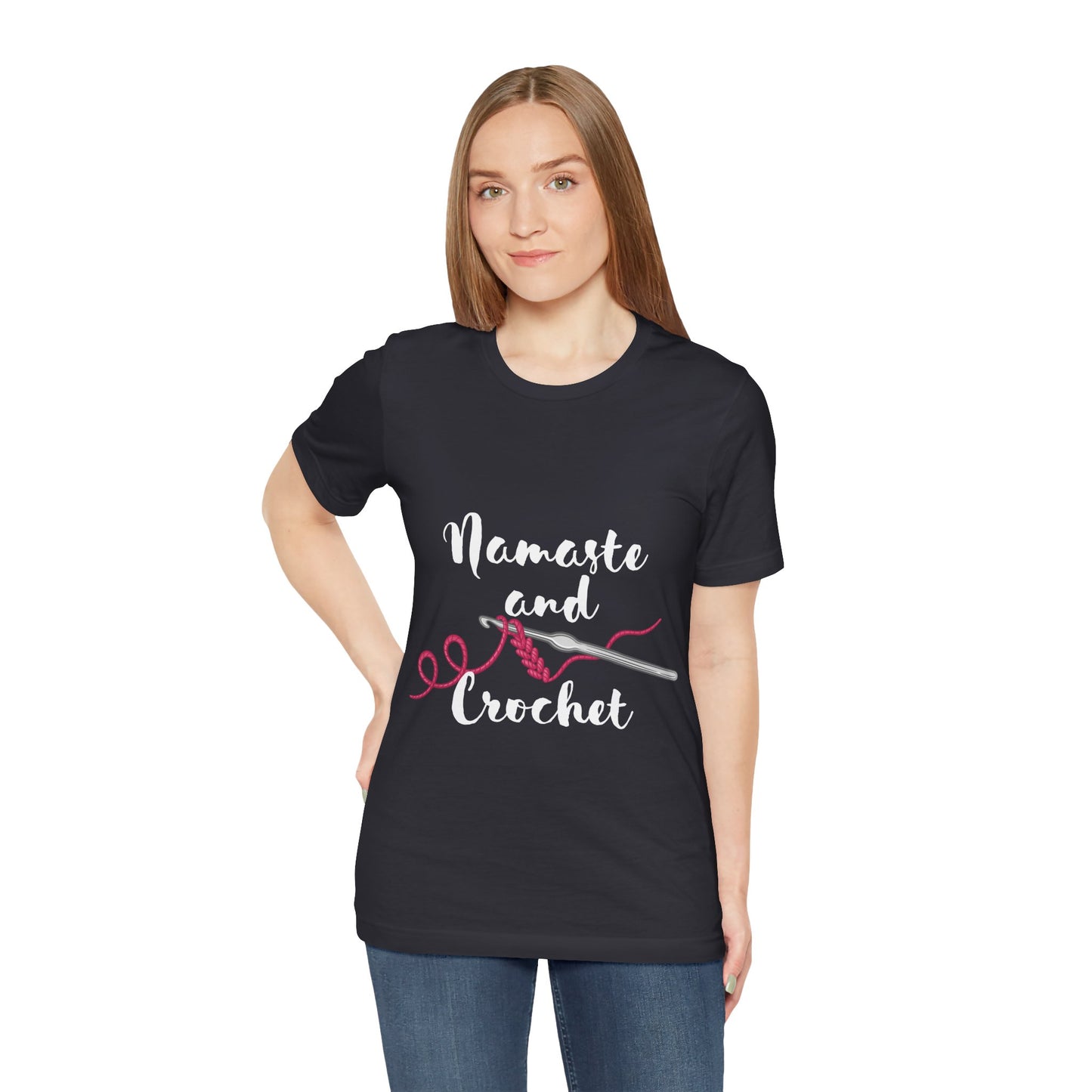 Namaste and Crochet Jersey Short Sleeve Tee
