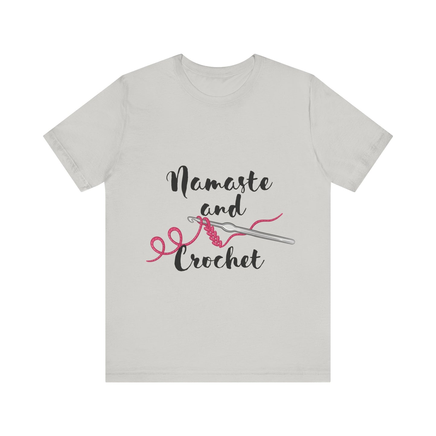 Namaste and Crochet Jersey Short Sleeve Tee