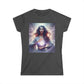 Women's Tee - Beautiful Woman Doing Reiki Light Worker Design