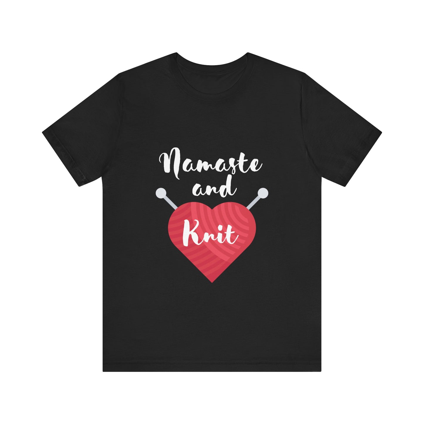 Namaste and Knit | Unisex Jersey Short Sleeve Tee