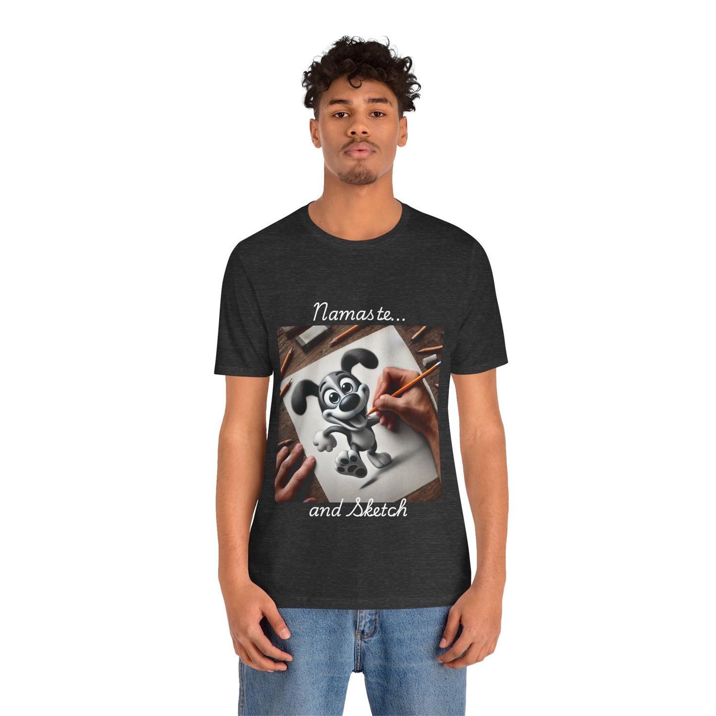 Namaste Sketch Unisex Tee