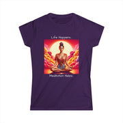 Meditation Helps... Softstyle Tee