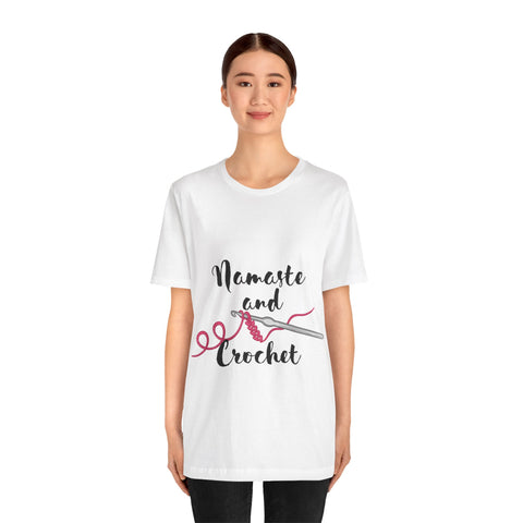 Namaste and Crochet Jersey Short Sleeve Tee