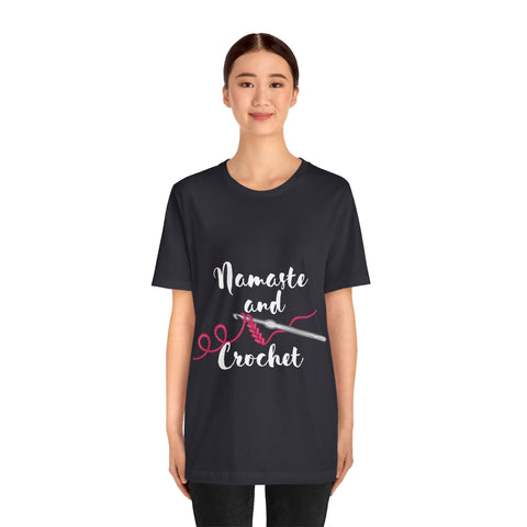 Namaste and Crochet Jersey Short Sleeve Tee