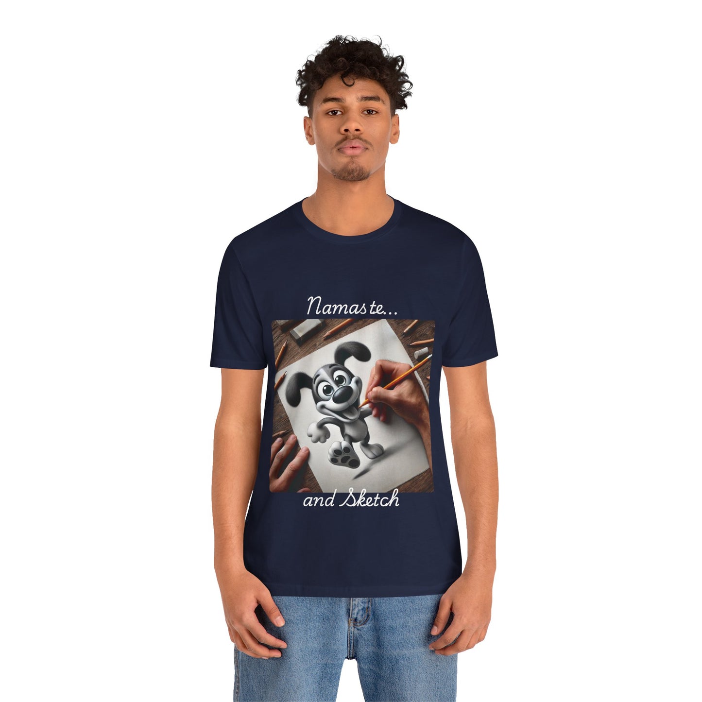 Namaste Sketch Unisex Tee