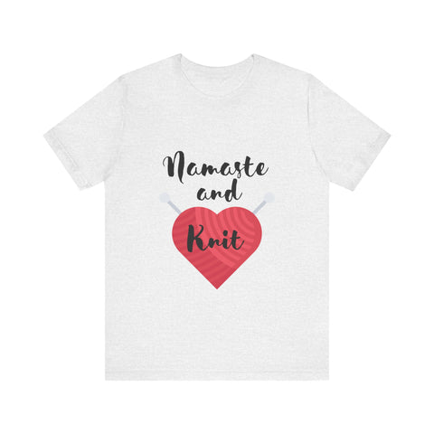 Namaste and Knit | Unisex Jersey Short Sleeve Tee