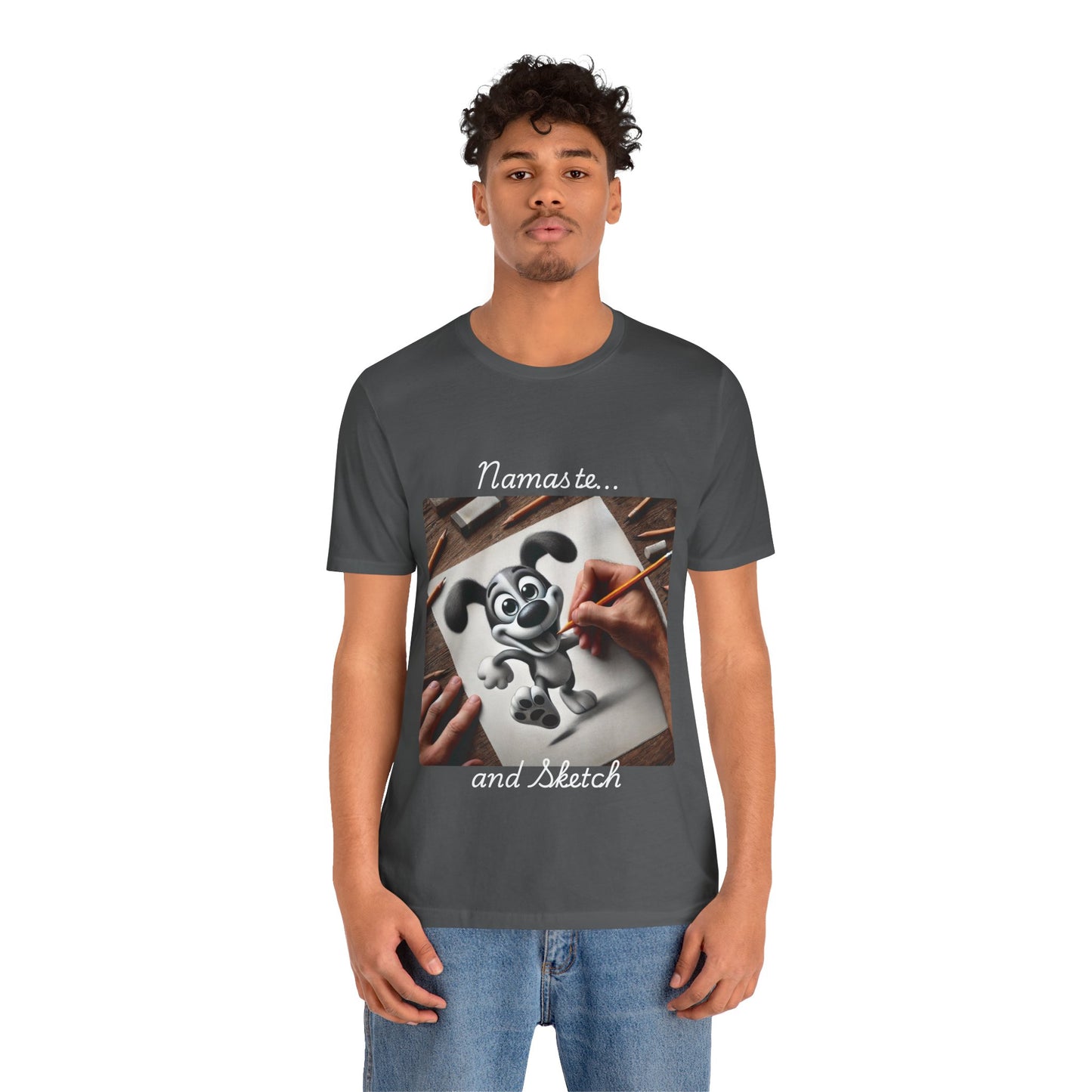Namaste Sketch Unisex Tee