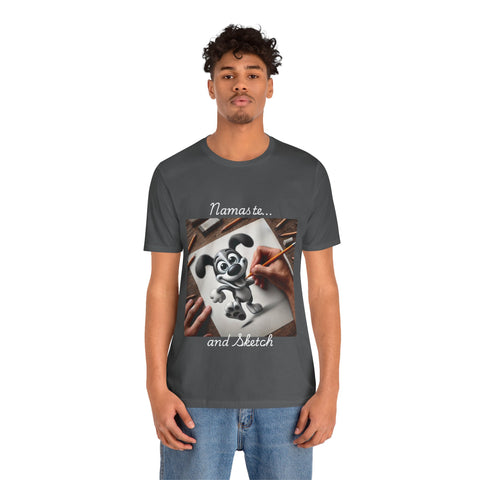 Namaste Sketch Unisex Tee