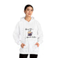 Namaste and Drink Coffee | Unisex Heavy Blend™ Hooded Sweatshirt