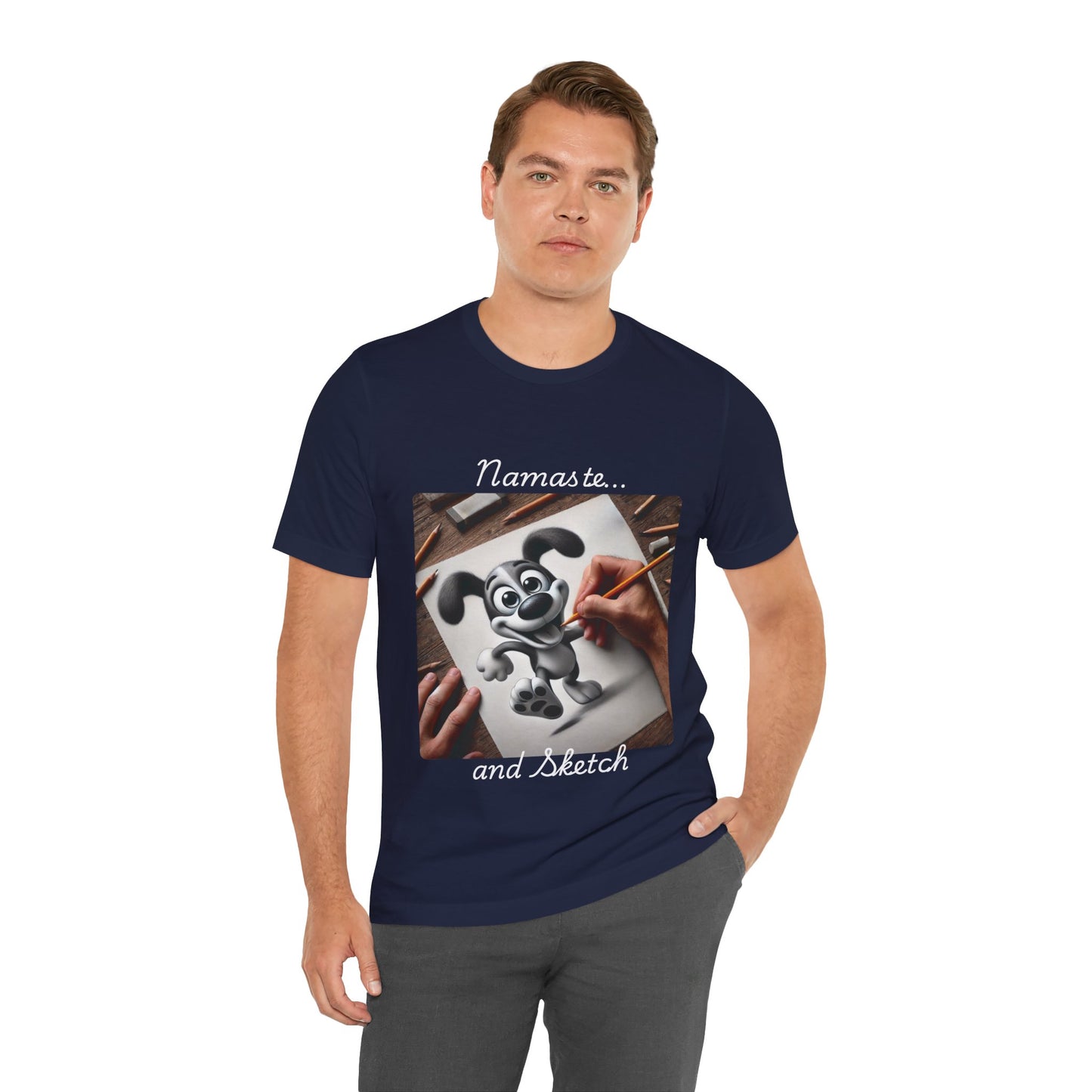 Namaste Sketch Unisex Tee