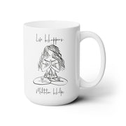 Meditation Helps...Ceramic Mug 15oz