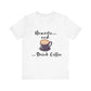 Namaste and Drink Coffee | Unisex Jersey Short Sleeve Tee
