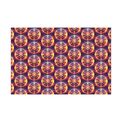 Metatron's Cube Gift Wrap Paper