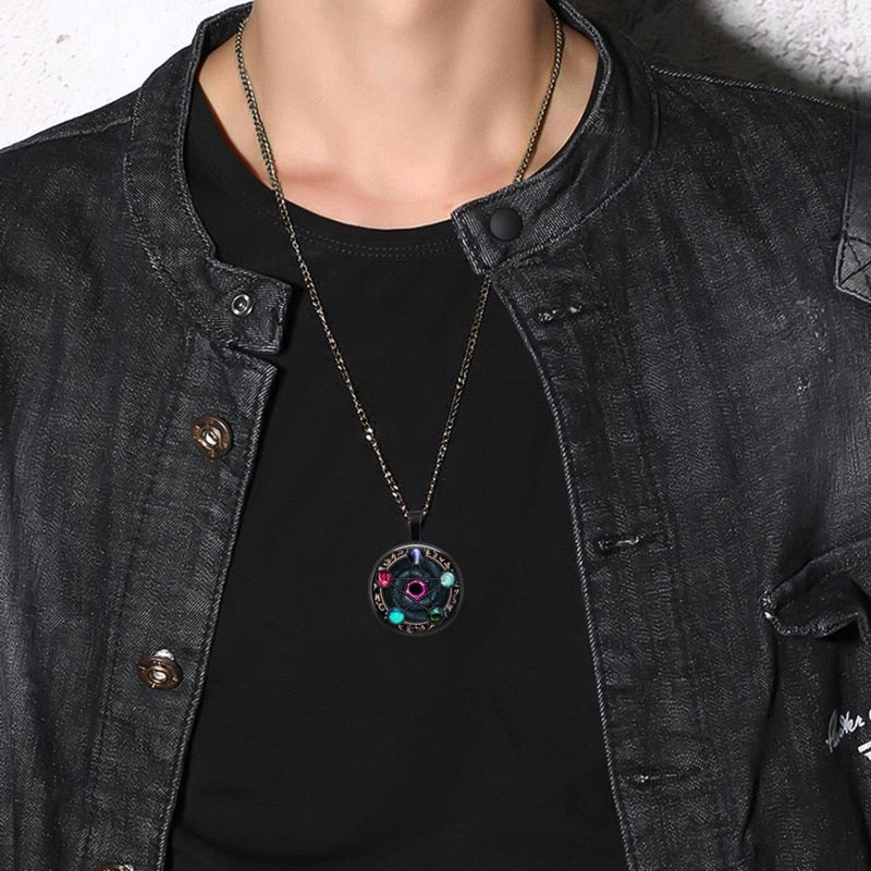 Alluring Gothic Pentagram Pendant- Unisex