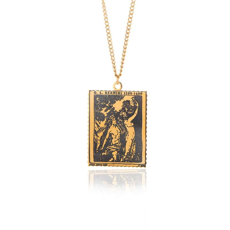 Choice of Various Arcana Tarot Cards, Medusa, The Female Form and Palmistry Pendant Necklaces
