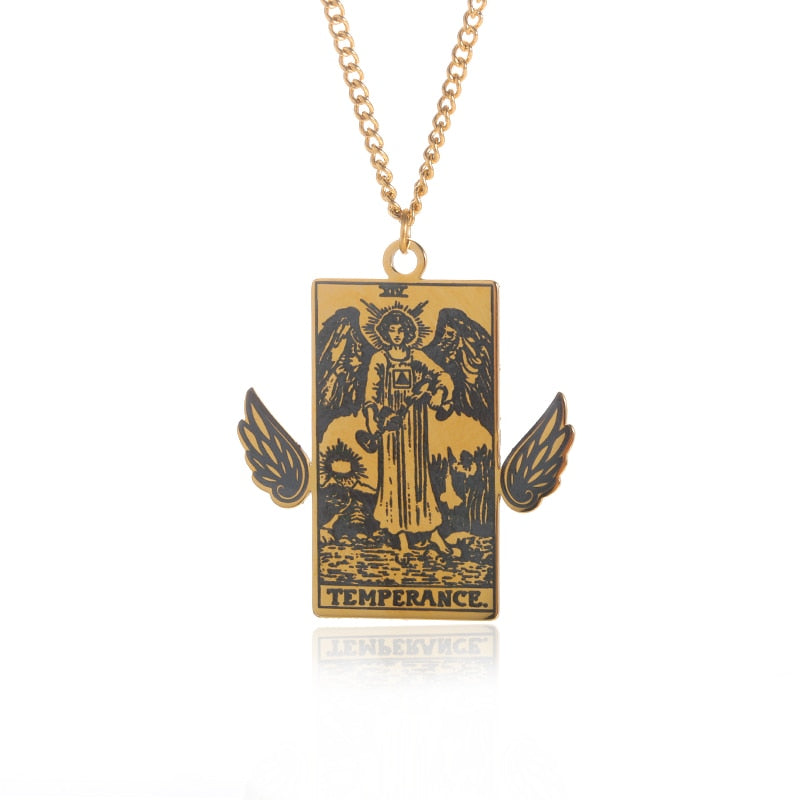 Choice of Various Arcana Tarot Cards, Medusa, The Female Form and Palmistry Pendant Necklaces