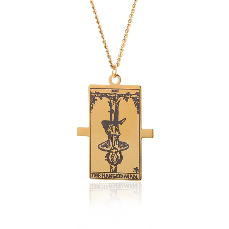 Choice of Various Arcana Tarot Cards, Medusa, The Female Form and Palmistry Pendant Necklaces